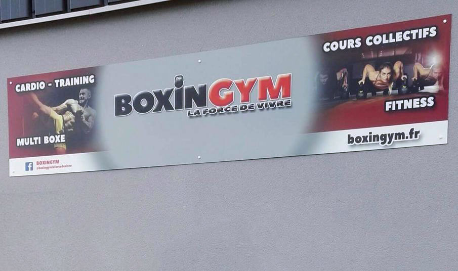Enseigne Boxingym