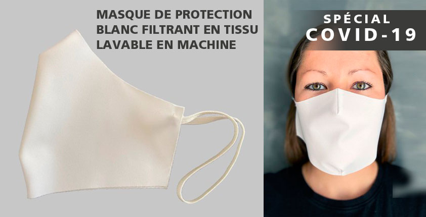 Masque de protection blanc filtrant en tissu et lavable en machine
<br>
<br>
<h3><strong><a href="https://abcommunication-globale.com/formulaire-de-contact/">EN SAVOIR PLUS</a></strong></h3>