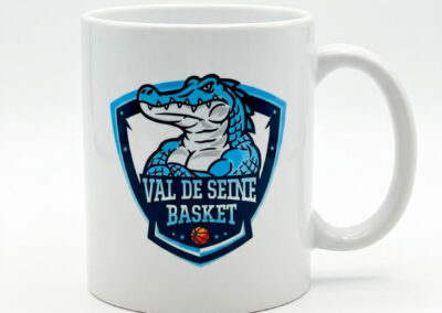 Goodies : Mugs pour notre client VAL DE SEINE BASKET